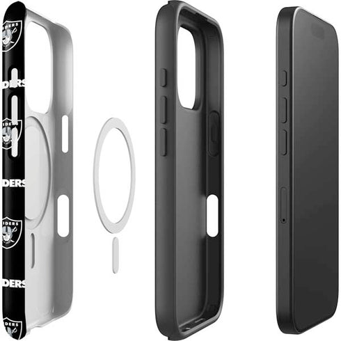 NFL Raiders Blitz Series iPhone 16 Pro Magsafe Impact Case
